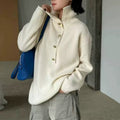 Half zip stand up collar sweater
