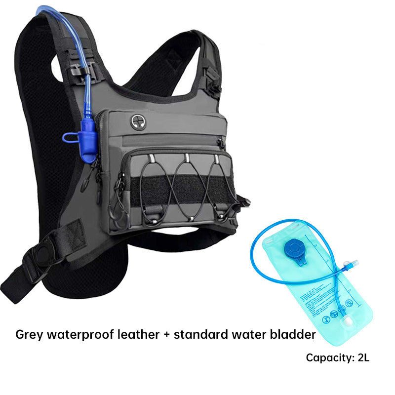 Men’s Waterproof Tactical Chest Bag, Outdoor Crossbody Sling for Hiking, Trail Running, Travel & Camping
