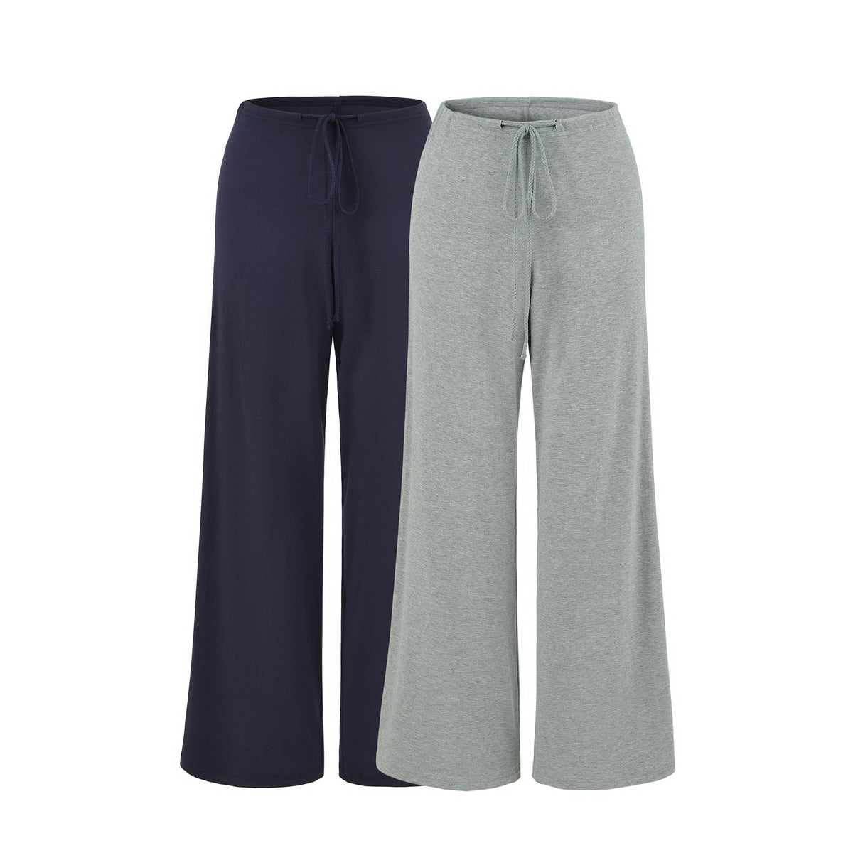 Women's Slim Fit Cropped Knit Camisole Cardigan  Wide Leg Pants 3-Piece Set