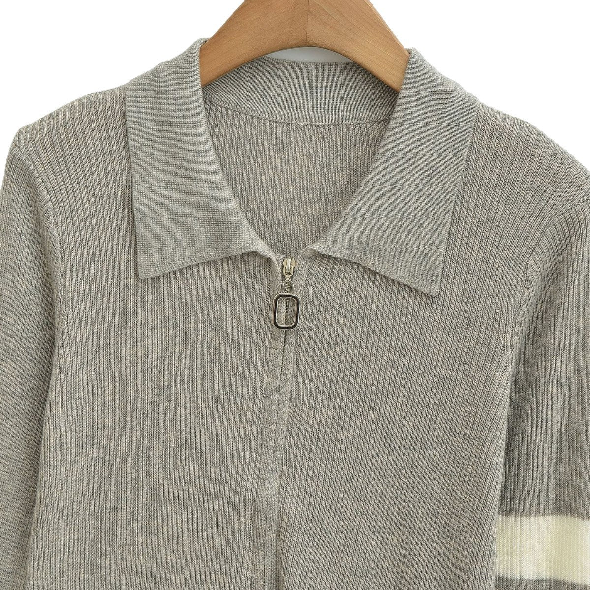 Women's Half Zip Slim Fit Knit Sweater Vintage Layering Top